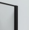 Душевая дверь Allen Brau Priority 120 профиль черный матовый стекло прозрачное 3.31033.BBA - 3