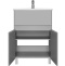 Комплект мебели Aquaton Форест 60 серый матовый - 6