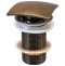 Донный клапан для раковины Ceramalux бронза  RD009 - 0