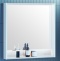 Зеркало-шкаф Aquaton Капри 80 с подсветкой белый-светлое дерево 1A230402KPDA0 - 1