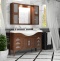 Мебель для ванной Opadiris Мираж 120 светлый орех - 1