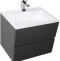 Мебель для ванной Aquanet Алвита 70 серый антрацит - 4