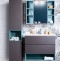 Мебель для ванной Бриклаер Кристалл 80 софт графит - 3