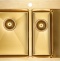 Мойка кухонная Paulmark Liga L 78 брашированное золото PM227851-BGL - 0