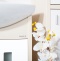 Мебель для ванной Бриклаер Бали 60 светлая лиственница, белый глянец - 2