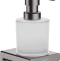 Дозатор для жидкого мыла Hansgrohe AddStoris шлифованный черный хром 41745340 - 0