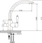 Смеситель Zorg Clean Water ZR 314 YF-33 для кухонной мойки - 1