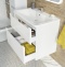 Мебель для ванной STWORKI Монтре 80 белая 432021 - 4