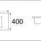 Раковина встраиваемая CeramaLux N 91 см белый  9393-90 - 1