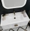 Мебель для ванной Opadiris Ибица 120 подвесная белая, фурнитура золото - 2