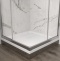 Душевой уголок STWORKI Дублин 90x90 см профиль хром матовый, прозрачное стекло, квадратный 3GW016TTKK000 - 3
