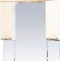 Зеркало Misty Жасмин 105 с подсветкой, бежевая эмаль П-Жас02105-031Св - 0