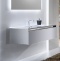 Комплект мебели Sanvit Кубэ-1 90 белый глянец - 1