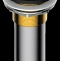 Донный клапан для раковины Wasserkraft золото A253 - 0