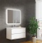 Комплект мебели Sanvit Бруно -2 120 белый глянец - 0