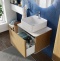 Мебель для ванной STWORKI Ноттвиль 60 дуб верона, без выреза под смеситель 444537 - 4