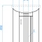 Тумба для комплекта Style Line Эко Стандарт Веер 30 угловая, белая ЛС-00000092 - 3