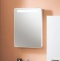Зеркало-шкаф Aquaton Америна 60 R с подсветкой белый 1A135302AM01R - 4