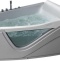 Акриловая ванна Gemy 170х130 с гидромассажем  G9056 B R - 0