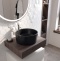 Мебель для ванной STWORKI Ольборг 60 столешница дуб карпентер, без отверстий, с тумбой 60, с раковиной BOCCHI Vessel 1174-004-0125 черной 481134 - 3
