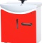 Тумба для комплекта Bellezza Лагуна 65 с ящиком, красная 4632110090037 - 0