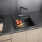 Мойка кухонная мойка Paulmark Stepia 50 черный матовый PM115051-BLM - 1
