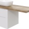 Мебель для ванной STWORKI Берген 60 белая со светлой столешницей 122, раковина Moduo 50 Square, R 549752 - 6