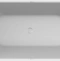 Акриловая ванна BELBAGNO BB70-1700-800-W/NM Белый Глянец внутри, черный матовый снаружи - 2
