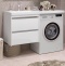 Мебель для ванной Opadiris Фреш 120 под стиральную машину - 1