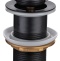 Донный клапан для раковины Allen Brau Infinity Square 5.21025-31 чёрный матовый - 0
