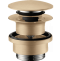 Донный клапан для раковины Hansgrohe шлифованная бронза 50100140 - 0