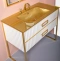 Тумба под раковину моноблок Boheme Armadi Art Monaco 100 белый глянец - золото 866-100-WG - 6
