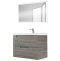 Комплект мебели BelBagno Vittoria 100 серый - коричневый - 11