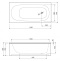 Передняя панель для акриловой ванны ECO-120-SCR - 4