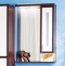 Зеркало-шкаф Бриклаер Бали 62 венге, белый глянец, R 4627125411823 - 0