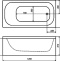Акриловая ванна Triton Стандарт 120x70 см  Н0000099325 - 1