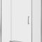 Душевой уголок Good Door Saturn WTW+SP левый 110х100х185 см - 1
