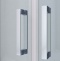 Душевая дверь в нишу Vincea Alpha VDS-3AL2160CL 160 см, стекло прозрачное, хром - 5