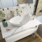 Мебель для ванной DIWO Элиста 100 белая с раковиной Moduo 55 Leaf 567780 - 2