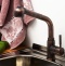 Смеситель Wasserkraft A8247 для кухонной мойки, темная бронза - 1