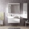 Зеркало-шкаф STWORKI Хельсинки 100 см, с подсветкой, навесной, большой,
белый, прямоугольный 1A243302HI010 - 1