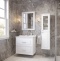Мебель для ванной STWORKI Хадстен 80 белая, в классическом стиле, подвесная (комплект, гарнитур) 540907 - 3