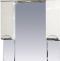 Зеркало Misty Жасмин 105 с подсветкой, белая эмаль П-Жас02105-011Св - 0