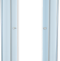 Душевой уголок Parly ZF91 90x90, с поддоном, профиль белый, стекло матовое - 0
