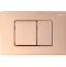 Клавиша смыва Abber золото розовое AC0120RG - 0
