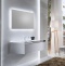 Комплект мебели Sanvit Кубэ-1 100 белый глянец - 0
