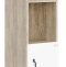Шкаф-пенал Onika Тимбер 30.01 R белый - светлое дерево 403066 - 0