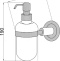 Дозатор для жидкого мыла настенный Boheme Murano бронза с черным 10912-B-BR - 1