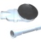 Сифон для ванны с гидрозатвором Vincea белый хром Vsiph-100 - 0