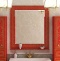 Зеркало Misty Fresko 75 красное краколет Л-Фре03075-0417 - 0